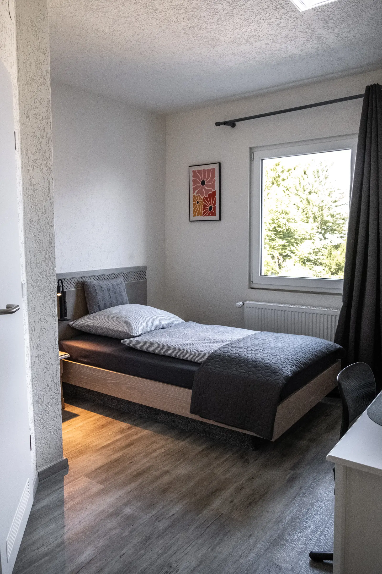 Comfort-Einzelzimmer - Bett